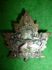4-6, 6th Amherst Mounted Rifles Cap Badge, Inglis maker